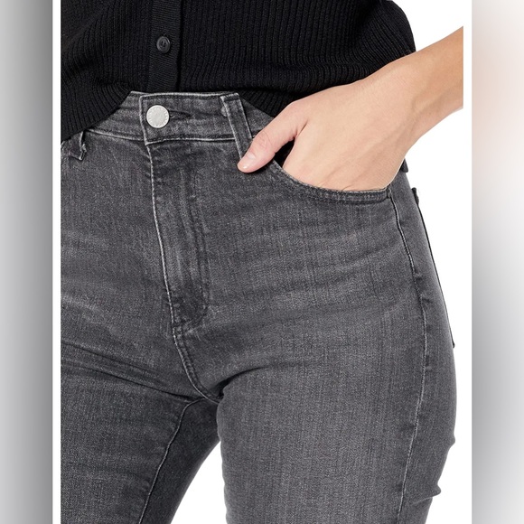 NWT AG Jeans Alexxis Boot High-Rise Vintage in Tarmac Faded Black Size 31R - Picture 6 of 12